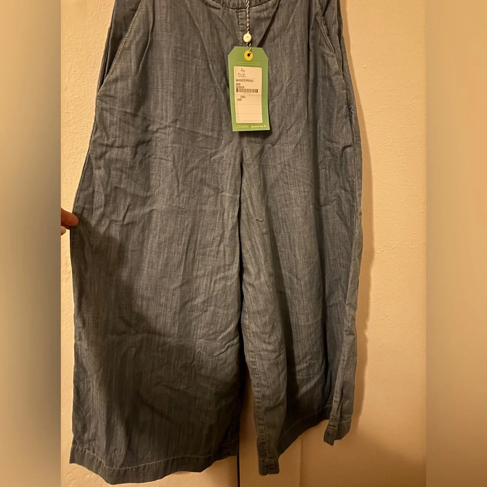 FARM Rio Tie front Jumpsuit NWT - Picture 6 of 6